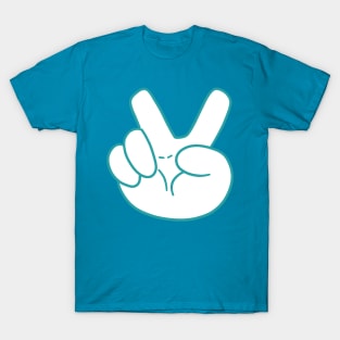 Peace Sign Hand T-Shirt